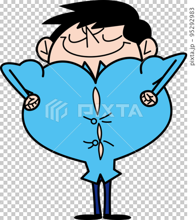 男人挺起胸膛 男人挺起胸膛 95292983