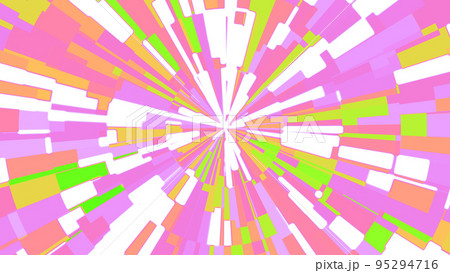 中央から爆発する光線の背景 中央から爆発する光線の背景 95294716