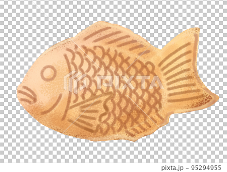 Taiyaki hand drawn illustration 95294955