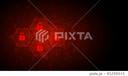 Cyber security destroyed. 95295015