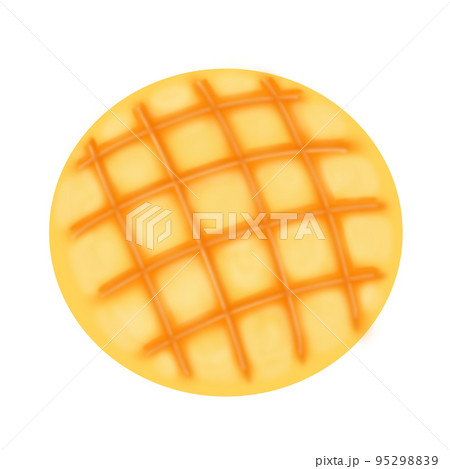 メロンパンのイラスト メロンパンのイラスト 95298839