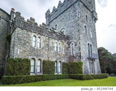 The historic Glenveagh Castle, Donegal in Ireland 95299744
