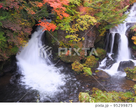日光市 秋の龍頭の滝 日光市 秋の龍頭の滝 95299875