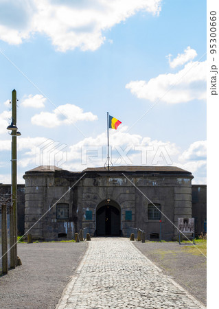 Europe, Belgium, Puurs, Fort of Breendonk, Facade 95300660