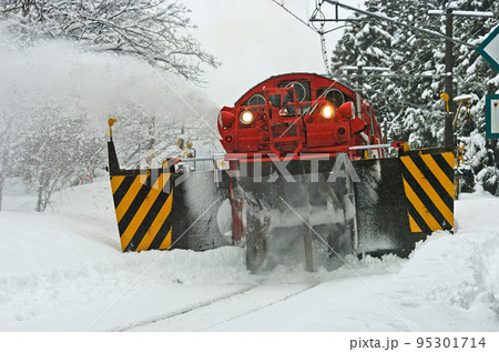 信越本線　関山ー妙高高原　JR東日本　DD53-2（長岡）　特殊排雪列車　特雪 95301714