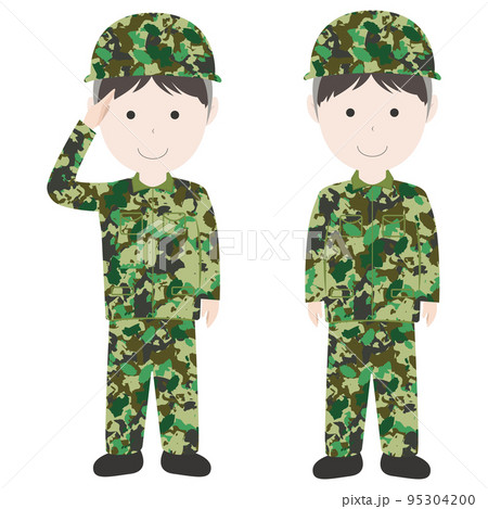 自衛官 自衛隊 男性 人物 95304200