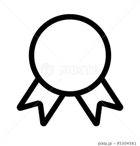 メダルアイコン。報酬や記念。特典。ベクター。 95304561