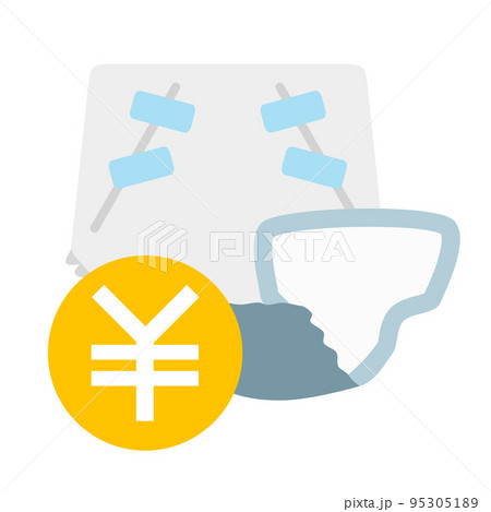オムツとお金 95305189