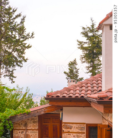 Beautiful house in the mountains of Turkey. 95305357