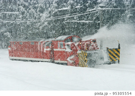 信越本線　関山ー妙高高原　JR東日本　DD53-2（長岡）　特殊排雪列車　特雪 95305554