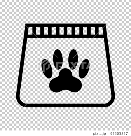 cat food. pet food. vector. 95305857
