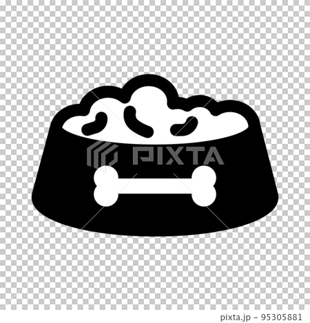 pet food. dog food and pet food. feed. vector. 95305881