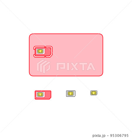 マルチSIM、標準SIM、microSIM、nanoSIM（SIMカード） 95306795