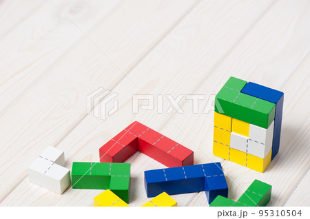 wooden puzzle blocks toy 95310504