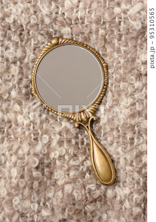 vintage hand mirror vintage hand mirror 95310565