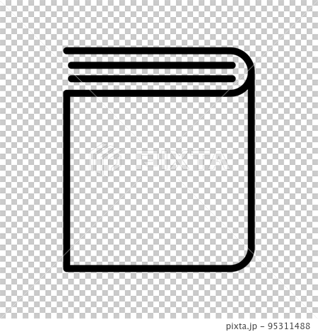 シンプルな本のアイコン。読書や教科書。ベクター。 シンプルな本のアイコン。読書や教科書。ベクター。 95311488