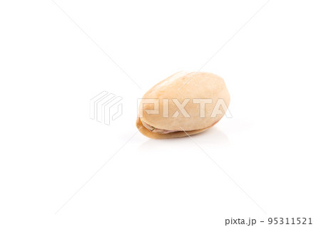 pistachio nut isolated on white background pistachio nut isolated on white background 95311521