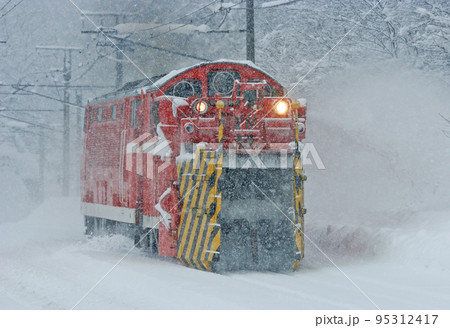 信越本線　妙高高原ー黒姫　JR東日本　DD53-2（長岡）　特殊排雪列車　特雪 95312417