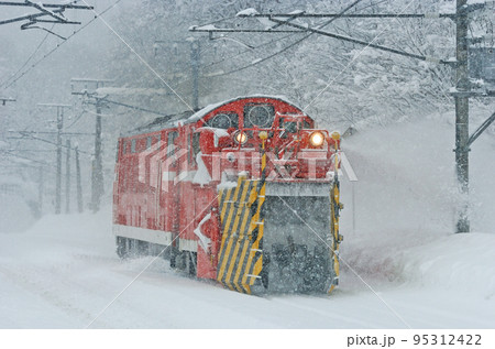 信越本線　妙高高原ー黒姫　JR東日本　DD53-2（長岡）　特殊排雪列車　特雪 95312422
