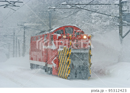 信越本線　妙高高原ー黒姫　JR東日本　DD53-2（長岡）　特殊排雪列車　特雪 95312423