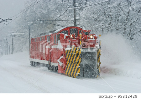 信越本線　妙高高原ー黒姫　JR東日本　DD53-2（長岡）　特殊排雪列車　特雪 95312429