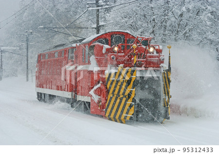 信越本線　妙高高原ー黒姫　JR東日本　DD53-2（長岡）　特殊排雪列車　特雪 95312433