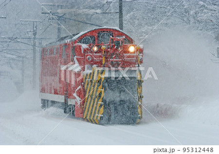 信越本線　妙高高原ー黒姫　JR東日本　DD53-2（長岡）　特殊排雪列車　特雪 95312448