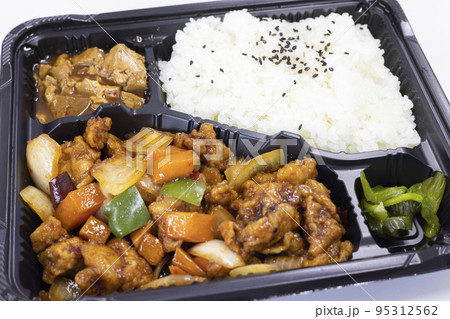 美味しい鶏肉四川炒め弁当 95312562