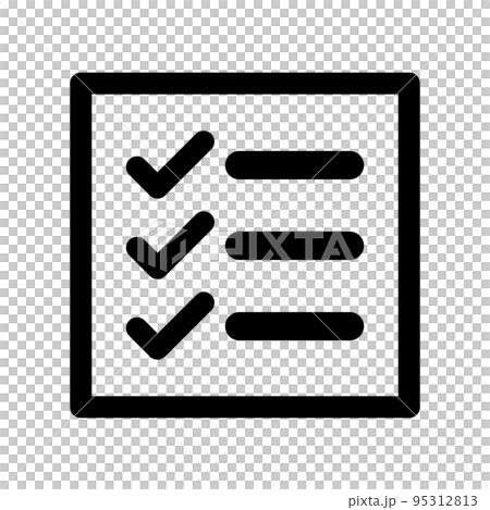 Checklist icon. task list. vector. Checklist icon. task list. vector. 95312813