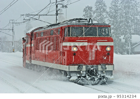 信越本線　黒姫ー妙高高原　JR東日本　DD53-2（長岡）　特殊排雪列車　特雪 95314234