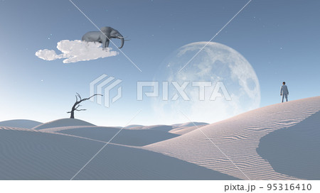 Surreal landscape Surreal landscape 95316410