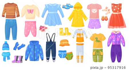 Kids Clothes Stock Illustrations – 79,141 Kids Clothes Stock Illustrations,  Vectors & Clipart - Dreamstime