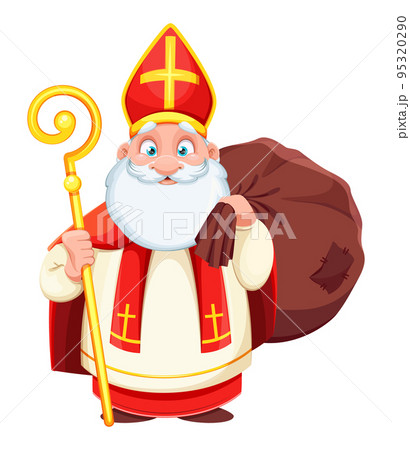 Saint Nicholas or Sinterklaas. Merry Christmas 95320290