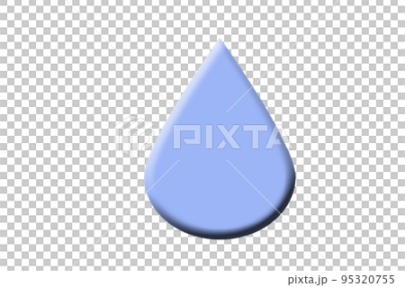 Tears / sweat emotion icon light blue Tears / sweat emotion icon light blue 95320755