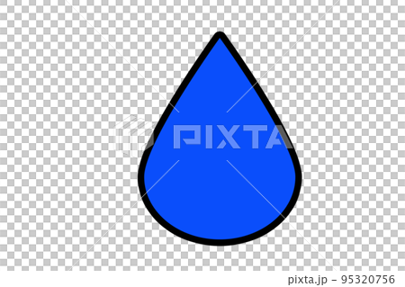 Tears / sweat emotion icon light blue Tears / sweat emotion icon light blue 95320756