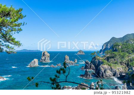 《山口県》青海島(おおみじま) 長門市 《山口県》青海島(おおみじま) 長門市 95321982