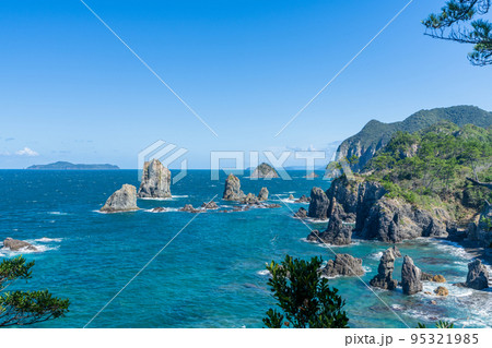 《山口県》青海島(おおみじま) 長門市 《山口県》青海島(おおみじま) 長門市 95321985