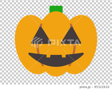 Halloween jack o lantern illustration material 95322610