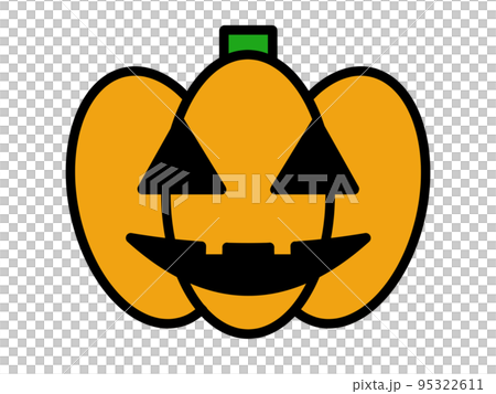 Halloween jack o lantern illustration material 95322611