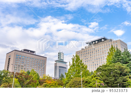 勾当台公園 地下鉄勾当台公園駅 宮城県庁舎 ドコモ東北ビル 仙台合同庁舎B棟 勾当台公園 地下鉄勾当台公園駅 宮城県庁舎 ドコモ東北ビル 仙台合同庁舎B棟 95323373
