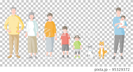 Three generations family Three generations family 95329372