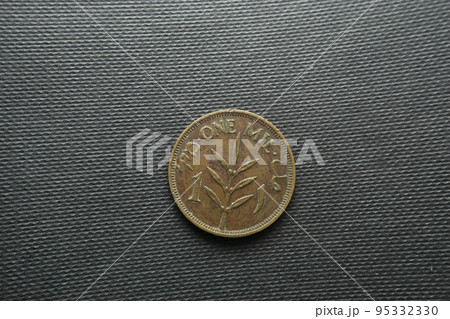 1 Mil coin Palestine, Front view, 1937, Bronze 1 Mil coin Palestine, Front view, 1937, Bronze 95332330