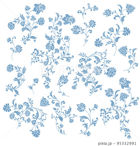 更紗柄に最適なサラサ素材, 95332991