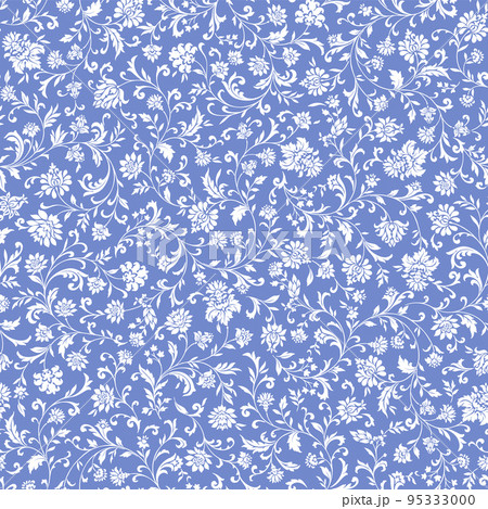 ベクター素材の更紗柄, ベクター素材の更紗柄, 95333000