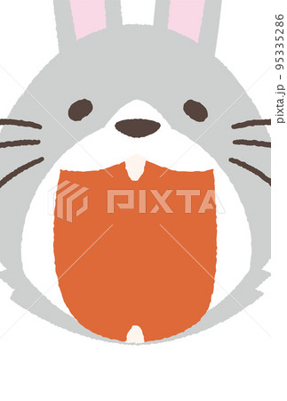 年賀状 イラストベクター素材 95335286