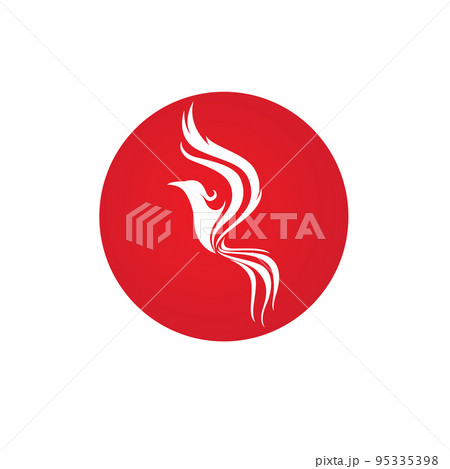 Phoenix Vector Icon Illustration 95335398