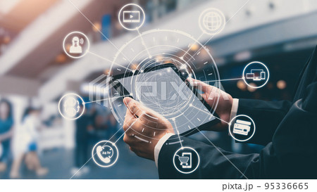 Omni channel technology of online retail business approach Omni channel technology of online retail business approach 95336665