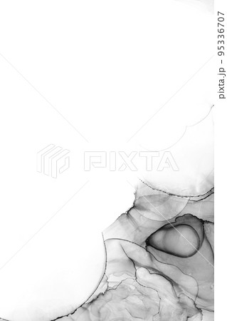 Marble ink abstract art from exquisite original painting for abstract background Marble ink abstract art from exquisite original painting for abstract background 95336707
