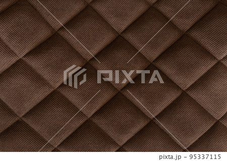 Brown Dark Fabric Abstract Pattern Lines Stripes Vintage Textile Texture Background 95337115
