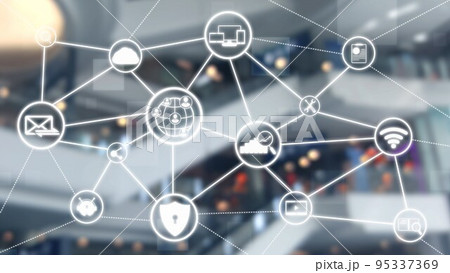 Omni channel technology of online retail business approach 95337369